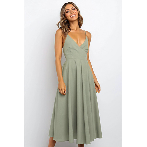 Women's Daily Wear Basic Shift Dress - Solid Colored Lace up Print Blushing Pink Green Light Green S M L XL
Women's Daily Wear Basic Shift Dress - Solid Colored Lace up Print Blushing Pink Green Light Green S M L XL