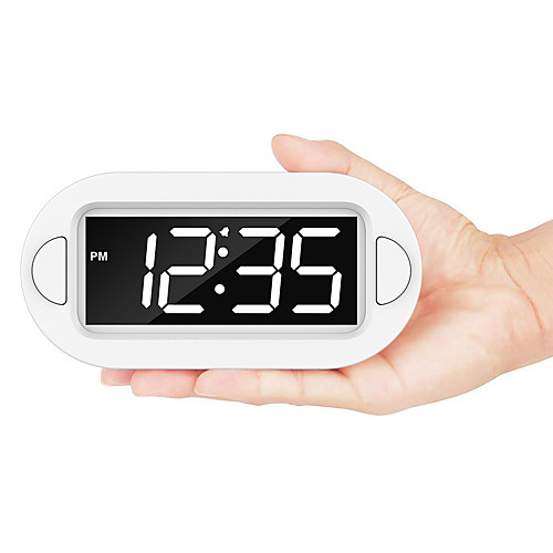 Small LED Digital Alarm Clock with Snooze Simple to Operate Full Range Brightness Dimmer Adjustable Alarm Volume Outlet Powered Compact Clock for Bedrooms Bedside Desk
Small LED Digital Alarm Clock with Snooze Simple to Operate Full Range Brightness Dimmer Adjustable Alarm Volume Outlet Powered Compact Clock for Bedrooms Bedside Desk
