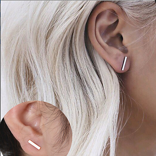 Women's Earrings Classic Mini Earrings Jewelry Gold / Silver For Christmas Party Anniversary Carnival Festival 1 Pair
Women's Earrings Classic Mini Earrings Jewelry Gold / Silver For Christmas Party Anniversary Carnival Festival 1 Pair