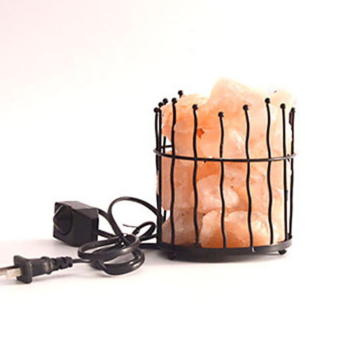 LED Himalayan air purifying Salt Lamp with Metal Basket Night Light Creative 1pc
LED Himalayan air purifying Salt Lamp with Metal Basket Night Light Creative 1pc