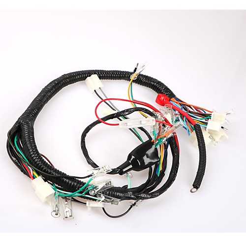 Complete Wire Loom Harness Assembly For 200cc Honda Motorcycle Engine CG200 Wiring
Complete Wire Loom Harness Assembly For 200cc Honda Motorcycle Engine CG200 Wiring