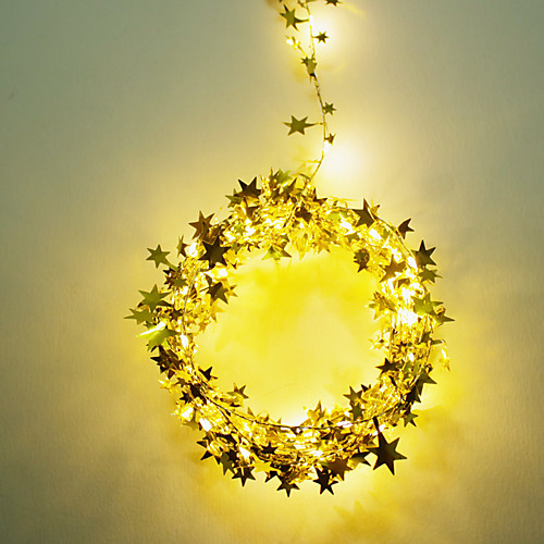 10M 100LED Golden Stars Led String Light Bright Stars For Home Wedding Decor Lamp DIY Hanging Garden Yard Lighting Powered By AAA Battery Box 1 set
10M 100LED Golden Stars Led String Light Bright Stars For Home Wedding Decor Lamp DIY Hanging Garden Yard Lighting Powered By AAA Battery Box 1 set