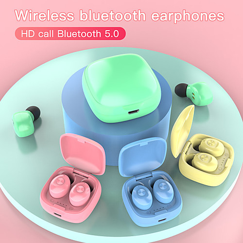 Color XG12 TWS Bluetooth 5.0 Earphones Wireless Waterproof Mini In-ear HIFI Headset for wearable devices
Color XG12 TWS Bluetooth 5.0 Earphones Wireless Waterproof Mini In-ear HIFI Headset for wearable devices
