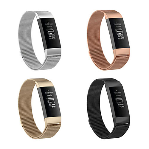 Watch Band for Fitbit charge3 Fitbit Milanese Loop Stainless Steel Wrist Strap
Watch Band for Fitbit charge3 Fitbit Milanese Loop Stainless Steel Wrist Strap