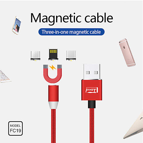 Micro USB / Lightning / Type-C Cable 2 A Braided / Quick Charge Canvas USB Cable Adapter For Huawei / Xiaomi / iPhone
Micro USB / Lightning / Type-C Cable 2 A Braided / Quick Charge Canvas USB Cable Adapter For Huawei / Xiaomi / iPhone