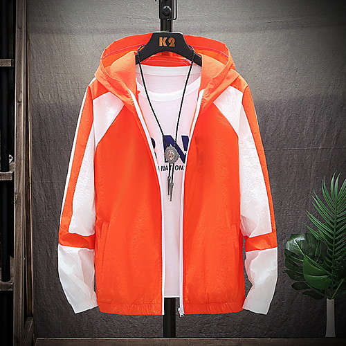 Protective Clothing Anti Dust And Droplet Men's Suit, Color Block Hooded Long Sleeve Polyester White / Orange / Blue
Protective Clothing Anti Dust And Droplet Men's Suit, Color Block Hooded Long Sleeve Polyester White / Orange / Blue
