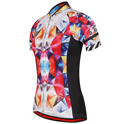 21Grams Women's Short Sleeve Cycling Jersey 100% Polyester Black / Red Plaid / Checkered Bike Jersey Top Mountain Bike MTB Road Bike Cycling UV Resistant Breathable Quick Dry Sports Clothing Apparel
21Grams Women's Short Sleeve Cycling Jersey 100% Polyester Black / Red Plaid / Checkered Bike Jersey Top Mountain Bike MTB Road Bike Cycling UV Resistant Breathable Quick Dry Sports Clothing Apparel
