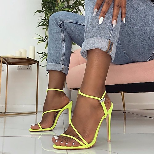 Women's Heels Stiletto Heel Pointed Toe PU Spring & Summer Red / Green / Black
Women's Heels Stiletto Heel Pointed Toe PU Spring & Summer Red / Green / Black