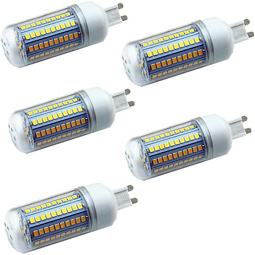5pcs 5 W LED Corn Lights LED Bi-pin Lights 600 lm E14 G9 GU10 T 102 LED Beads SMD 2835 Decorative Warm White White 220-240 V
5pcs 5 W LED Corn Lights LED Bi-pin Lights 600 lm E14 G9 GU10 T 102 LED Beads SMD 2835 Decorative Warm White White 220-240 V