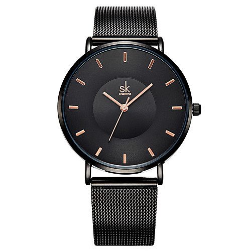 Steel Band Watches Luxury Fashion Stainless Steel Japanese Quartz Gold Silver Black Water Resistant / Waterproof 30 m 1 pc Analog One Year Battery Life
Steel Band Watches Luxury Fashion Stainless Steel Japanese Quartz Gold Silver Black Water Resistant / Waterproof 30 m 1 pc Analog One Year Battery Life