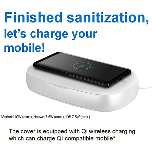 MOMAX UV-Box Wireless Charging UV Disinfection Box Mask Sanitizer Multi-Function Disinfection Box iPhone iPad iWatch iPod Samsung
MOMAX UV-Box Wireless Charging UV Disinfection Box Mask Sanitizer Multi-Function Disinfection Box iPhone iPad iWatch iPod Samsung
