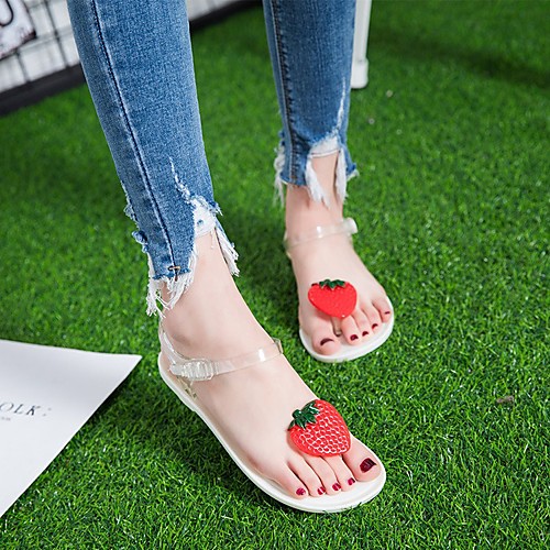 Women's Sandals Katy Perry Sandals Flat Heel Round Toe PU Summer White / Black / Gray
Women's Sandals Katy Perry Sandals Flat Heel Round Toe PU Summer White / Black / Gray