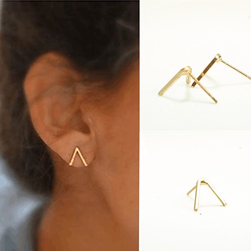 Women's Earrings Holiday Wedding Birthday Romantic Earrings Jewelry Gold For Date Street Festival 1 Pair
Women's Earrings Holiday Wedding Birthday Romantic Earrings Jewelry Gold For Date Street Festival 1 Pair