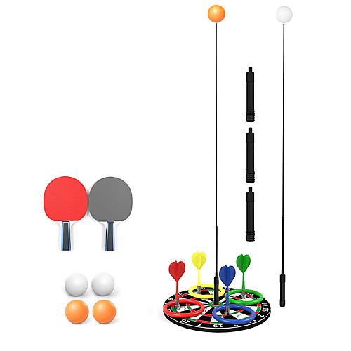 Table Tennis Trainer Sports ABS Leisure Decompression Sports Fitness Portable Elastic Shaft Stress Relief For Men Women / Kid's
Table Tennis Trainer Sports ABS Leisure Decompression Sports Fitness Portable Elastic Shaft Stress Relief For Men Women / Kid's