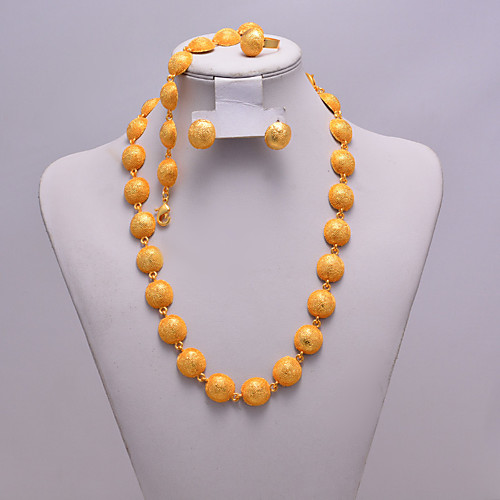 Women's Jewelry Set Classic Tassel Trendy Ethnic Fashion Gold Plated Earrings Jewelry Gold For Christmas Wedding Gift Street Festival 1 set
Women's Jewelry Set Classic Tassel Trendy Ethnic Fashion Gold Plated Earrings Jewelry Gold For Christmas Wedding Gift Street Festival 1 set