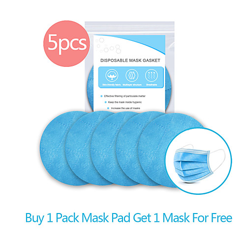 5pcs Disposable Mask Gasket Isolation Filter Pad Anti-fog Haze Dust-proof Breathable Mask Replacement Pad non woven Pad
5pcs Disposable Mask Gasket Isolation Filter Pad Anti-fog Haze Dust-proof Breathable Mask Replacement Pad non woven Pad