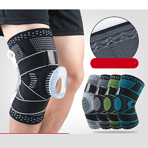 Knee Brace Knee Sleeve Sporty for Joint Pain and Arthretith Running Marathon Adjustable Anti-slip Strap Compression Men's Women's Silicon Nylon Spandex Fabric 1 Piece Sports Black / Red BlackSliver
Knee Brace Knee Sleeve Sporty for Joint Pain and Arthretith Running Marathon Adjustable Anti-slip Strap Compression Men's Women's Silicon Nylon Spandex Fabric 1 Piece Sports Black / Red BlackSliver