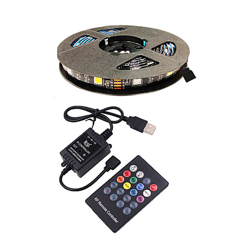 3m TV Background Light Strip Flexible LED Light Strips RGB Strip Lights 90 LEDs SMD5050 10mm 1 24Keys Remote Controller 1 set Multi Color Waterproof USB Self-adhesive 5 V
3m TV Background Light Strip Flexible LED Light Strips RGB Strip Lights 90 LEDs SMD5050 10mm 1 24Keys Remote Controller 1 set Multi Color Waterproof USB Self-adhesive 5 V
