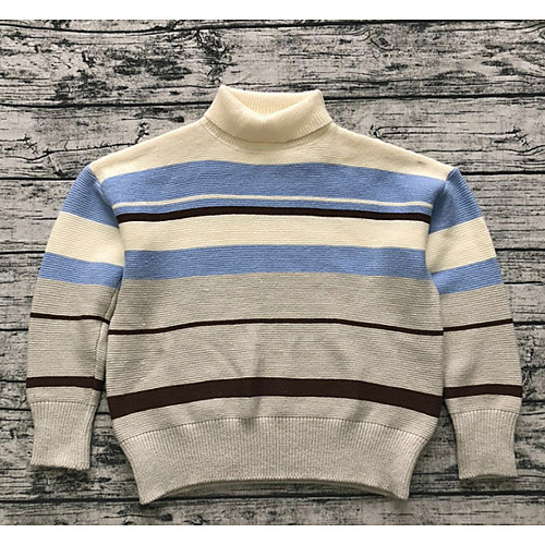 Women's Color Block Long Sleeve Pullover Sweater Jumper, Round Blushing Pink / Blue One-Size
Women's Color Block Long Sleeve Pullover Sweater Jumper, Round Blushing Pink / Blue One-Size