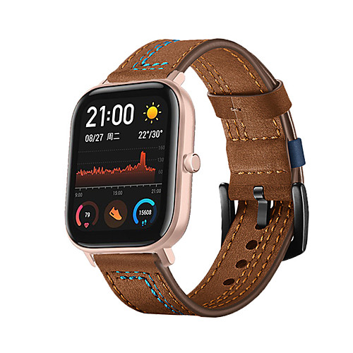 Genuine Leather Watchband for Amazfit GTS Xiaomi Straps Smart Soft Wristband Belt Metal Buckle Bracelet
Genuine Leather Watchband for Amazfit GTS Xiaomi Straps Smart Soft Wristband Belt Metal Buckle Bracelet