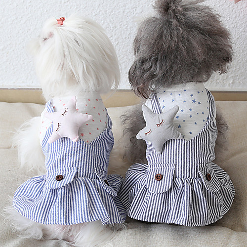 Dog Costume Dress Dog Clothes Breathable Pink Blue Costume Beagle Bichon Frise Chihuahua Cotton Plaid / Check Character Stars Casual / Sporty Cute S M L XL
Dog Costume Dress Dog Clothes Breathable Pink Blue Costume Beagle Bichon Frise Chihuahua Cotton Plaid / Check Character Stars Casual / Sporty Cute S M L XL