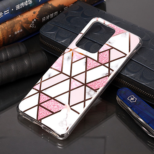 Case For Samsung Galaxy S9 / S9 Plus / S8 Plus Plating / Pattern Back Cover Geometric Pattern / Marble TPU
Case For Samsung Galaxy S9 / S9 Plus / S8 Plus Plating / Pattern Back Cover Geometric Pattern / Marble TPU
