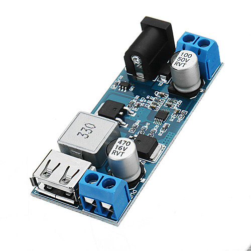 24V / 12V To 5V 5A DC-DC Buck Power Module Step Down Module Power Converter
24V / 12V To 5V 5A DC-DC Buck Power Module Step Down Module Power Converter