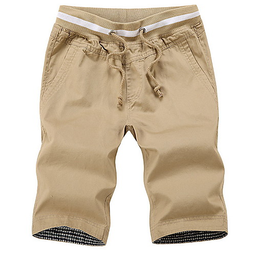 Men's Basic Shorts / Bermuda shorts Pants - Solid Colored Drawstring Khaki White Black US32 / UK32 / EU40 US34 / UK34 / EU42 US36 / UK36 / EU44
Men's Basic Shorts / Bermuda shorts Pants - Solid Colored Drawstring Khaki White Black US32 / UK32 / EU40 US34 / UK34 / EU42 US36 / UK36 / EU44