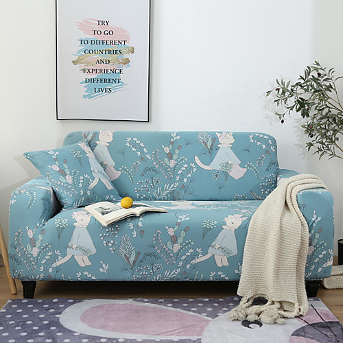 Cartoon Rabbit Floral Print Dustproof All-powerful Slipcovers Stretch Sofa Cover Super Soft Fabric Couch Cover with One Free Pillow Case
Cartoon Rabbit Floral Print Dustproof All-powerful Slipcovers Stretch Sofa Cover Super Soft Fabric Couch Cover with One Free Pillow Case