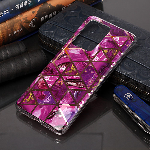 Case For Samsung Galaxy S9 / S9 Plus / S8 Plus Plating / Pattern Back Cover Geometric Pattern / Marble TPU
Case For Samsung Galaxy S9 / S9 Plus / S8 Plus Plating / Pattern Back Cover Geometric Pattern / Marble TPU