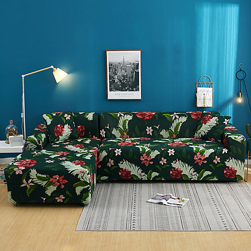 Floral Print Dustproof All-powerful Slipcovers Stretch L Shape Sofa Cover Super Soft Fabric Couch Cover with One Free Pillow Case
Floral Print Dustproof All-powerful Slipcovers Stretch L Shape Sofa Cover Super Soft Fabric Couch Cover with One Free Pillow Case