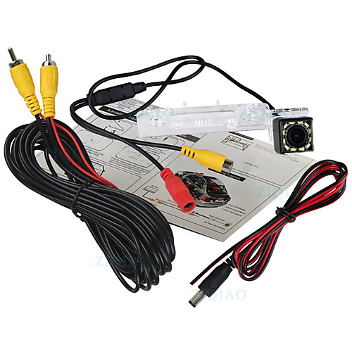 ZIQIAO 480 TV-Lines 720 x 480 CCD Wired 170 Degree Rear View Camera Waterproof / Plug and play for Car
ZIQIAO 480 TV-Lines 720 x 480 CCD Wired 170 Degree Rear View Camera Waterproof / Plug and play for Car