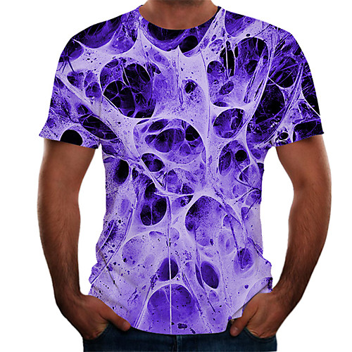 Men's Plus Size 3D Graphic T-shirt Basic Daily Weekend Round Neck Purple / Short Sleeve
Men's Plus Size 3D Graphic T-shirt Basic Daily Weekend Round Neck Purple / Short Sleeve