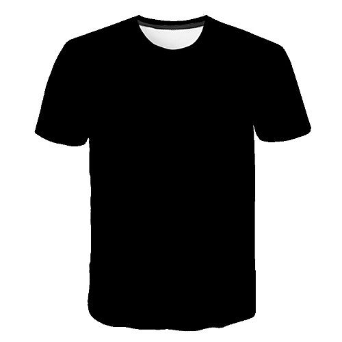 Men's Daily Going out Basic T-shirt - Color Block / 3D / National Flag Print Black
Men's Daily Going out Basic T-shirt - Color Block / 3D / National Flag Print Black