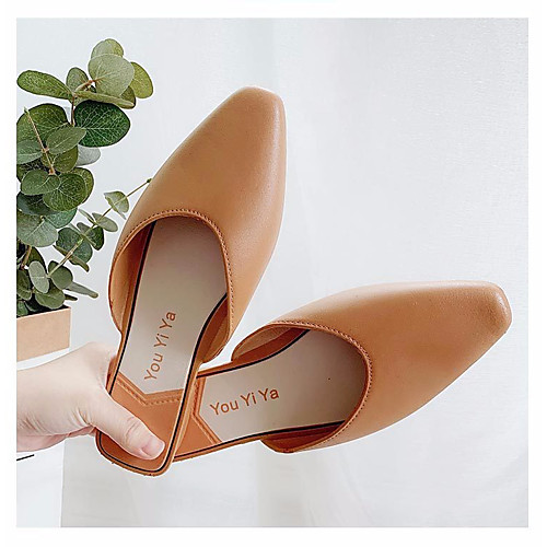 Women's Flats Flat Heel Closed Toe PU Spring & Fall / Summer Khaki / Green / White
Women's Flats Flat Heel Closed Toe PU Spring & Fall / Summer Khaki / Green / White