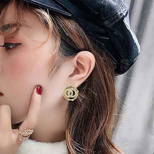Women's Stud Earrings Drop Earrings Hoop Earrings Geometrical Stylish Simple Sweet Elegant Cool Gold Plated Imitation Diamond Earrings Jewelry Gold For Party Evening Date Vacation Street Festival 1
Women's Stud Earrings Drop Earrings Hoop Earrings Geometrical Stylish Simple Sweet Elegant Cool Gold Plated Imitation Diamond Earrings Jewelry Gold For Party Evening Date Vacation Street Festival 1
