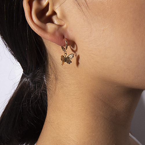 Women's Drop Earrings Hoop Earrings Earrings Classic Holiday Fashion Animal Stylish Simple Basic Korean Cute Earrings Jewelry Gold / Silver For Gift Prom Date Vacation Street 1 Pair
Women's Drop Earrings Hoop Earrings Earrings Classic Holiday Fashion Animal Stylish Simple Basic Korean Cute Earrings Jewelry Gold / Silver For Gift Prom Date Vacation Street 1 Pair