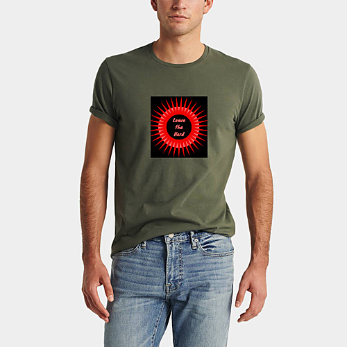 Men's Daily Sports Business / Basic T-shirt - Rainbow / Letter Black & White, Print Black
Men's Daily Sports Business / Basic T-shirt - Rainbow / Letter Black & White, Print Black
