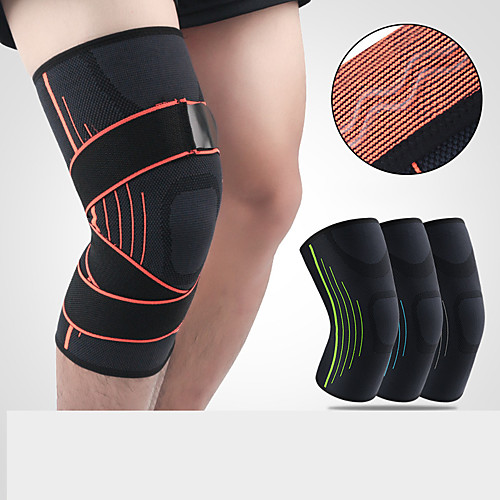 Knee Brace Knee Sleeve Sporty for Joint Pain and Arthretith Running Marathon Adjustable Anti-slip Strap Compression Men's Women's Silicon Nylon Spandex Fabric 1 Piece Sports BlackSliver Black
Knee Brace Knee Sleeve Sporty for Joint Pain and Arthretith Running Marathon Adjustable Anti-slip Strap Compression Men's Women's Silicon Nylon Spandex Fabric 1 Piece Sports BlackSliver Black