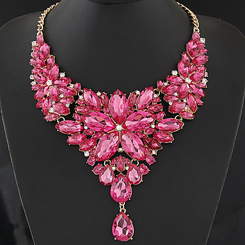 Women's Statement Necklace Pear Cut Drop Ladies European Fashion Resin Glass Plastic Red Heart Necklace Jewelry For Party Daily
Women's Statement Necklace Pear Cut Drop Ladies European Fashion Resin Glass Plastic Red Heart Necklace Jewelry For Party Daily