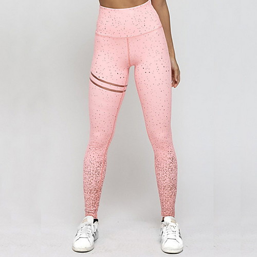 Women's Basic Legging - Color Block, Print Mid Waist Blushing Pink White Black S M L
Women's Basic Legging - Color Block, Print Mid Waist Blushing Pink White Black S M L