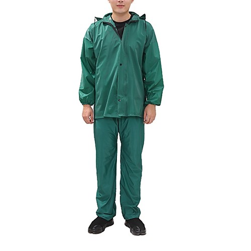 Protective Clothing Anti Dust And Droplet Men's Coat, Solid Colored Hooded Long Sleeve Polyester Green
Protective Clothing Anti Dust And Droplet Men's Coat, Solid Colored Hooded Long Sleeve Polyester Green
