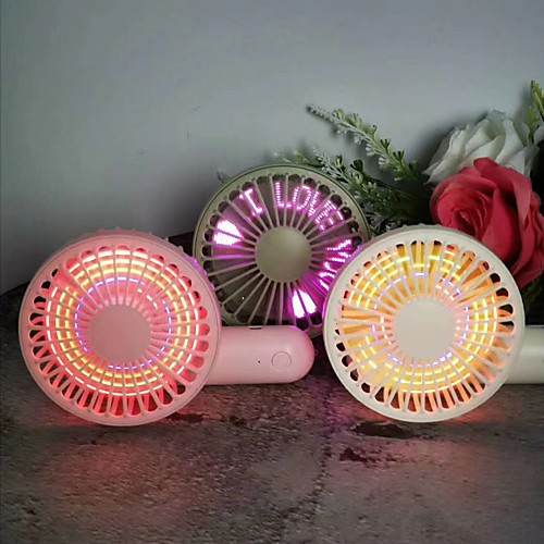 Mini Handheld Electric Cooling Fan Changing LED Light Concert Props used as a celebration or party celebration toy
Mini Handheld Electric Cooling Fan Changing LED Light Concert Props used as a celebration or party celebration toy