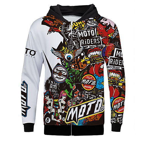 Moto Motocross Fleece Sweatshirt Riding Wear Downhill Clothing Outdoor Sports Casual Jacket Adults Long Sleeves Polyster Warmer / Breathable / fast dry Motorcycle Jersey
Moto Motocross Fleece Sweatshirt Riding Wear Downhill Clothing Outdoor Sports Casual Jacket Adults Long Sleeves Polyster Warmer / Breathable / fast dry Motorcycle Jersey