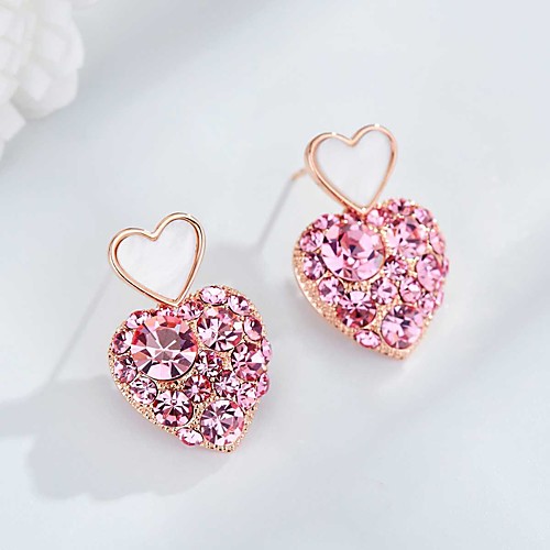 Women's Stud Earrings Hoop Earrings Earrings Classic Stylish Simple Cute Cool Gold Plated Imitation Diamond Earrings Jewelry Gold For Party Evening Gift Date Vacation Street 1 Pair
Women's Stud Earrings Hoop Earrings Earrings Classic Stylish Simple Cute Cool Gold Plated Imitation Diamond Earrings Jewelry Gold For Party Evening Gift Date Vacation Street 1 Pair