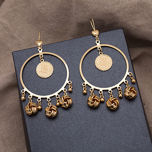 Women's Drop Earrings Hoop Earrings Earrings Classic Holiday Fashion Wedding Luxury Classic Trendy Fashion Cute Gold Plated Earrings Jewelry Gold For Wedding Birthday Gift Formal Festival 1 Pair
Women's Drop Earrings Hoop Earrings Earrings Classic Holiday Fashion Wedding Luxury Classic Trendy Fashion Cute Gold Plated Earrings Jewelry Gold For Wedding Birthday Gift Formal Festival 1 Pair