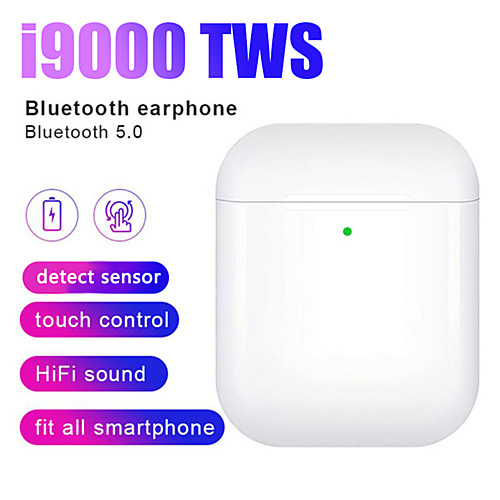Z-YeuY i9000 TWS True Wireless Earbuds Wireless Bluetooth 5.0 Stereo with Charging Box Automatic Ear Detection Rename GPS Find My Devices (iOS) 1 to 1 Replica for Travel Entertainment
Z-YeuY i9000 TWS True Wireless Earbuds Wireless Bluetooth 5.0 Stereo with Charging Box Automatic Ear Detection Rename GPS Find My Devices (iOS) 1 to 1 Replica for Travel Entertainment