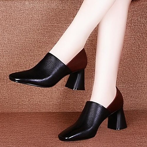 Women's Boots Chunky Heel Round Toe Suede Mid-Calf Boots Winter Brown / Black
Women's Boots Chunky Heel Round Toe Suede Mid-Calf Boots Winter Brown / Black