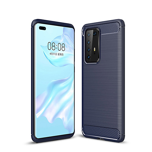 Naxtop Carbon Fiber Brushed Soft Bumper Back Cover Full Protective Phone Case For Huawei P40 Pro / P40
Naxtop Carbon Fiber Brushed Soft Bumper Back Cover Full Protective Phone Case For Huawei P40 Pro / P40