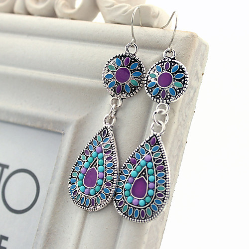 Women's Earrings Holiday Wedding Birthday Romantic Earrings Jewelry Silver For Date Street Festival 1 Pair
Women's Earrings Holiday Wedding Birthday Romantic Earrings Jewelry Silver For Date Street Festival 1 Pair